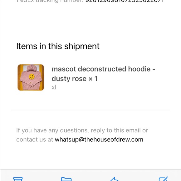 Drew House Mascot Deconstructed Hoodie